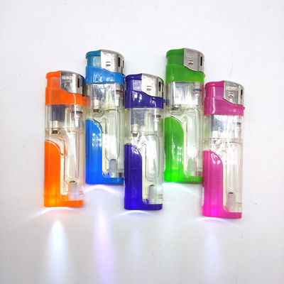 LEDカスタムロゴ付き透明色煙突点灯器 電動点灯器のカスタマイズ