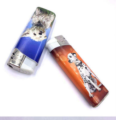 プラスチック 透明 使い捨て 煙草点灯器 再充電可能なガス点灯器 カスタム