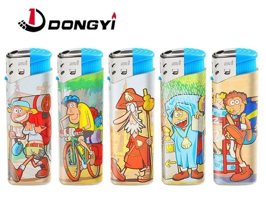 カスタマイズ プラスチック Dy-026 カートンフィギュア ラベル キャンピング 電子ガスライター
