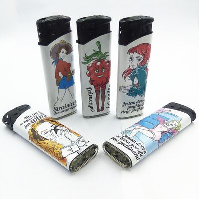 カスタマイズ プラスチック Dy-026 カートンフィギュア ラベル キャンピング 電子ガスライター