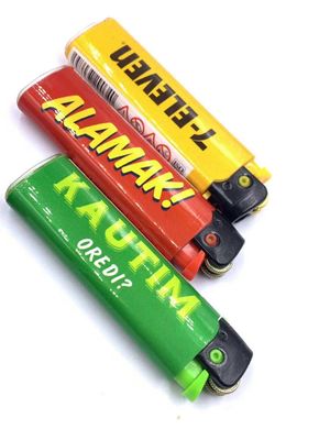 オーダーメイドのロゴとキッチン炎 石ガスの消耗用点灯器 ブタンガスの石灰点灯器