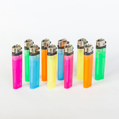 5色と8.0*2.37*1.18cmの使い捨てプラスチックシリコンライター