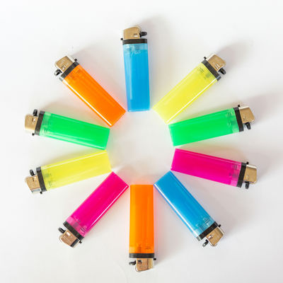 5色と8.0*2.37*1.18cmの使い捨てプラスチックシリコンライター