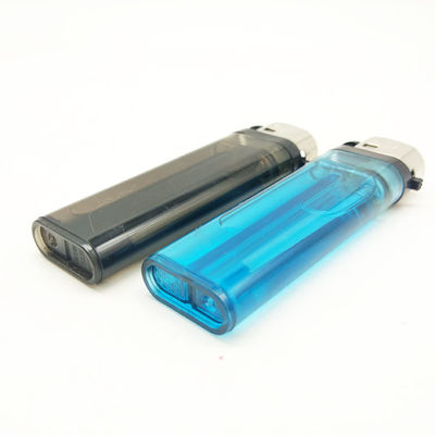 カスタマイズ可能な使い捨て/再充填可能な煙草喫煙用プラスチックライター 77mm/80mm