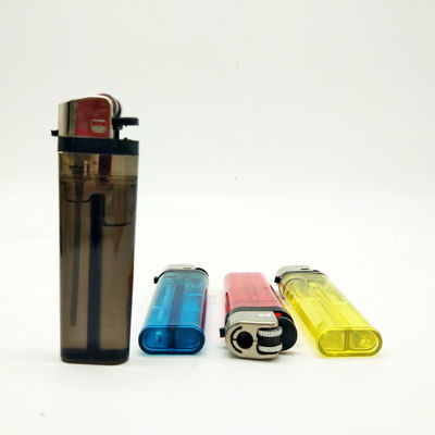 カスタマイズ可能な使い捨て/再充填可能な煙草喫煙用プラスチックライター 77mm/80mm