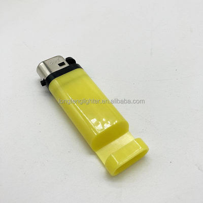 プラスチック フリントホイールライター 携帯電話ホルダー 電子機器用の葉巻ライター