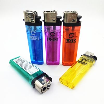 8.0*2.37*1.2CM タッチ プラスティック フリントガスライター