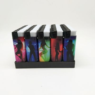 広告 喫煙 プレゼント 使い捨て ライター 5色 8.0*2.5*1.0cm 簡単