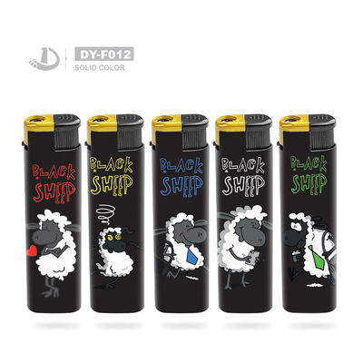 パーソナライズされたロゴとカスタマイズされた色 プラスチック素材のたばこ点火器