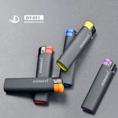再充填可能な容量と児童耐性のある透明ピンク色の電気点灯器