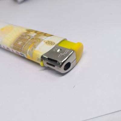 パーソナライズド リクエスト ISO9994 欧州市場 電子冷たい喫煙用プラスチックライター