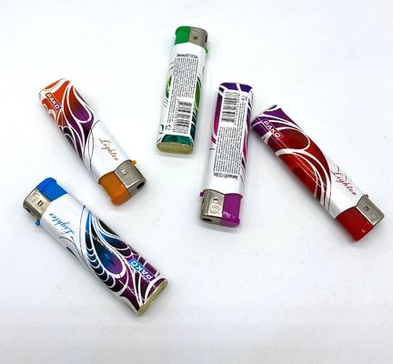 フリントガスの点灯器 オーダーメイドロゴ ろうそく タバコの点灯器 プラスチック製の炎 ガスの点灯器