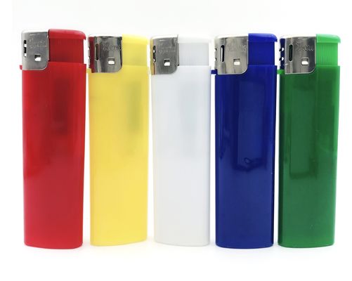 プラスチックのISO 再充填可能なミニ 使い捨て リチャージ可能なタバコ点灯器 電動ガス点灯器