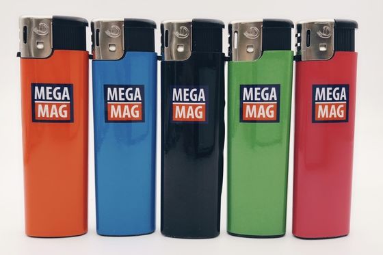 透明なデザインと手頃な価格のカスタマイズされたキッチンプラスチックタバコライター