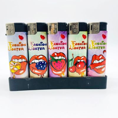 パーソナライズ サイズより小さい 透明性のあるプラスチックタバコ ライター カスタマイズ
