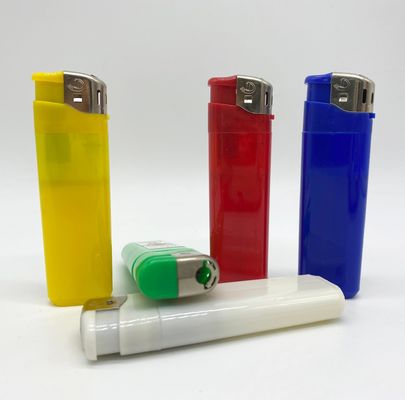 82.2*24.9*11.8mm 調整可能な炎と再充電機能のプラスチックライター
