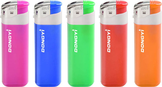 82.2*24.9*11.8mm 調整可能な炎と再充電機能のプラスチックライター