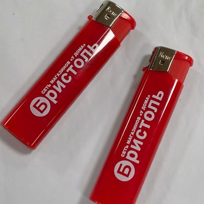 スリムなデザインのためのブラックゴムカラープラスチック電子ライター