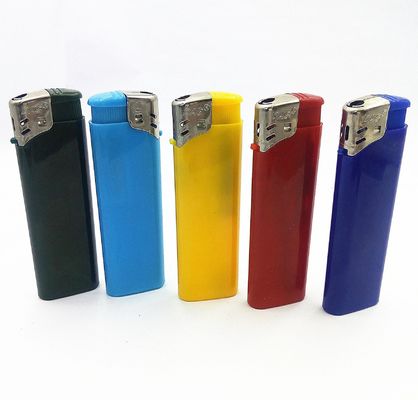 カスタマイズ インチェンダー 電子 プラスチック ライター 5色 ガス