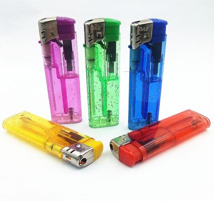 カスタマイズ インチェンダー 電子 プラスチック ライター 5色 ガス