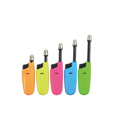 キッチン BBQ ライター ストレッチチューブ 防風ガスライター 172mm 長 ISO22702 認定