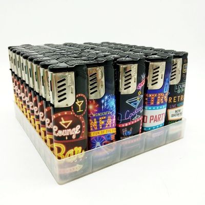 電話リングとジェットフラームデザインの便利なタバコの風止めタッチライター