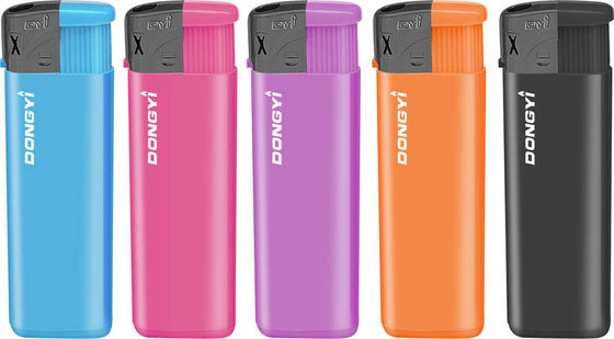 EU標準ISO 9994と顧客ロゴのファッション再充電可能なプラスチック電気点灯器