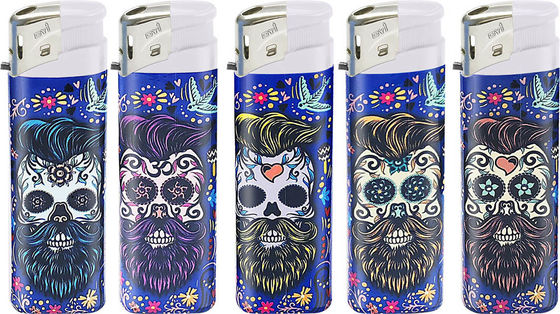 EU標準ISO 9994と顧客ロゴのファッション再充電可能なプラスチック電気点灯器
