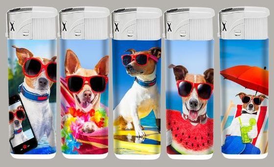 煙草のためのフレームスタイル電子プラスチックブタンガス点灯器 安全かつ使い捨て
