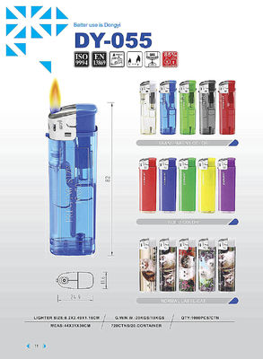 プラスチック電気タバコの点火器 子供の抵抗 Dy-055 オーダーメイドの要求