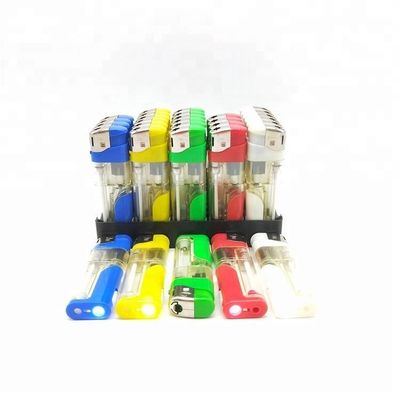 五色色プラスチックLED カクマック 充電可能な電子ガス煙草点灯器
