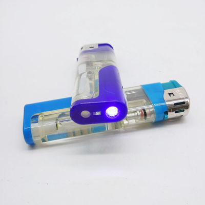 LEDカスタムロゴ付き透明色煙突点灯器 電動点灯器のカスタマイズ