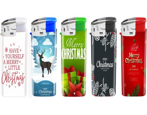 プラスチックの点火器 電気 使い捨ての点火器 タバコ ガス 低価格 オーダーメイド ロゴ 再充填可能