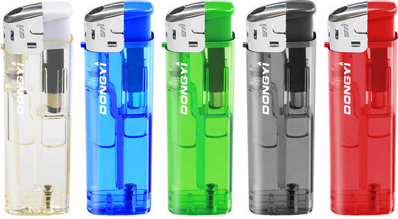 プラスチックの点火器 電気 使い捨ての点火器 タバコ ガス 低価格 オーダーメイド ロゴ 再充填可能