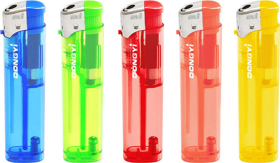 プラスチックの点火器 電気 使い捨ての点火器 タバコ ガス 低価格 オーダーメイド ロゴ 再充填可能