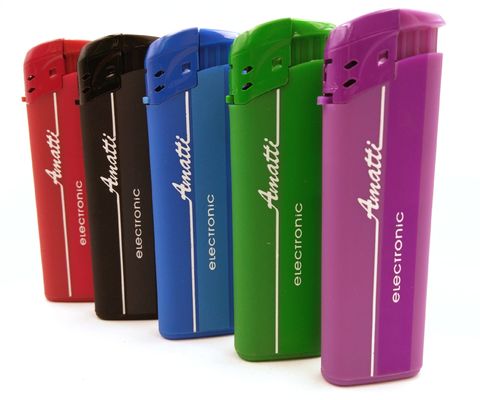 カスタマイズされた古典的なファッションブタンガスの点灯器 再充電可能でプレゼントとして使い捨て