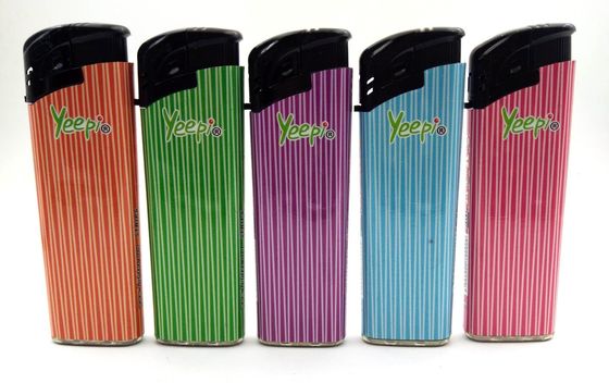 懐中電灯のプラスチック製の使い捨て用点灯器 EN13869 認証され,カスタマイズされた印刷