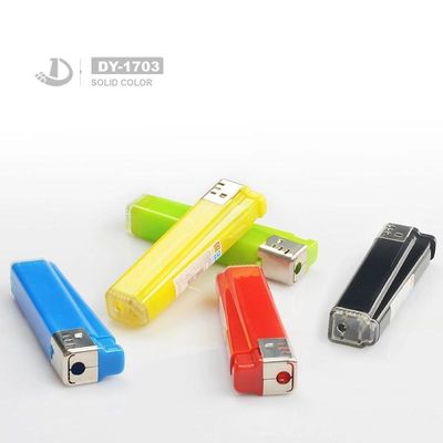 8.1*2.24*8.1CM パーソナライズ可能な Dy-1703 5色 ユニークなプラスチックライター
