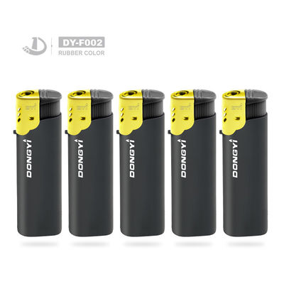 DY-F002 タッチ 炎 防風 プラスチック ブタン ガスの点灯器 OEM