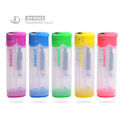 防風プラスチック煙突点灯器 7.85*2.39*1.38CM 再充填可能な安定型 NO. DY-F005