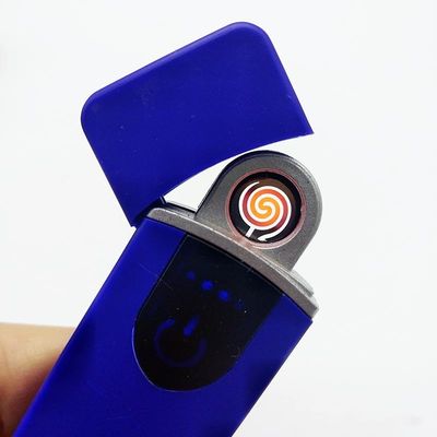 指紋活性化USB充電式ライターUSB01 オーダーメイドロゴ 8.2*2.3*0.95cm