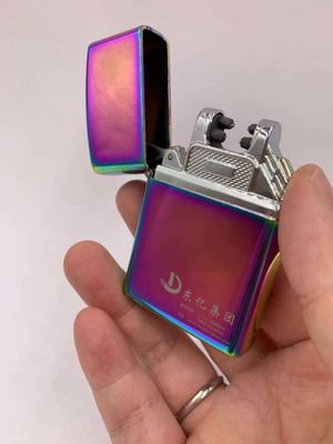 メタルUSB ダブルアーチ 充電 防水 電子タバコ点火器 5色